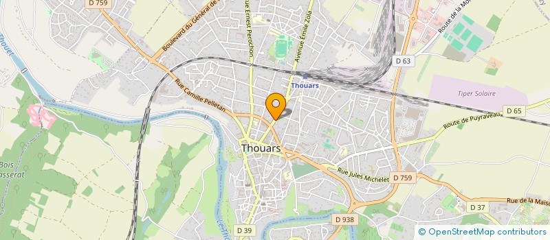 localisation de l'entreprise ASS PARENT ELEVE PRIMAIRE MATERNE CORNEC à THOUARS