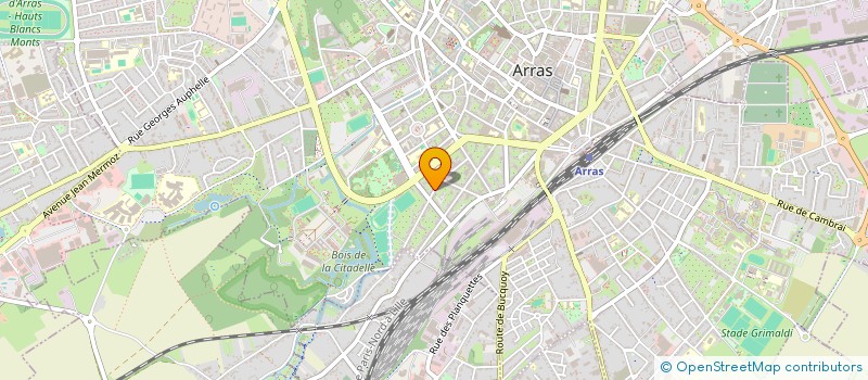 localisation de l'entreprise ASS PARENT ENFANT INADAPTES ARRAS à ARRAS