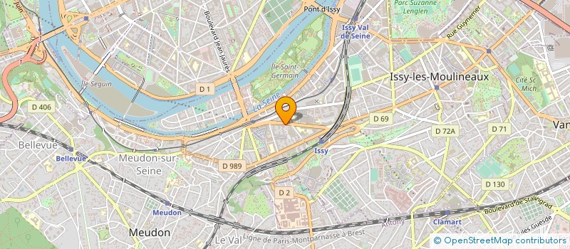 localisation de l'entreprise ASS PARENT FAMIL ESPAGNOL EMIGREE FRANCE à ISSY-LES-MOULINEAUX