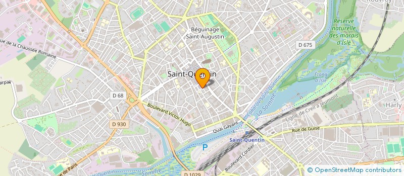 localisation de l'entreprise ASS PARENTALE LES DIABLOTINS à SAINT-QUENTIN