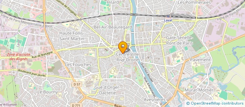 localisation de l'entreprise ASS PARENTHESE à LAVAL