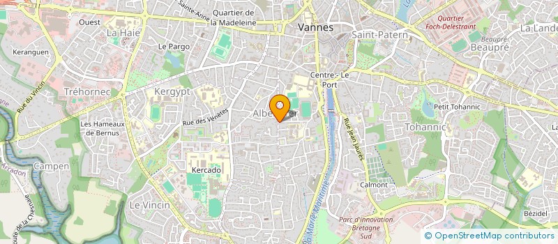 localisation de l'entreprise ASS PARENTS AMIS ECOLE LE BRIX à VANNES