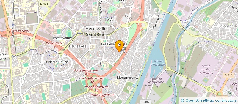 localisation de l'entreprise ASS PARENTS AMIS ECOLE MUNICIP à HEROUVILLE-SAINT-CLAIR
