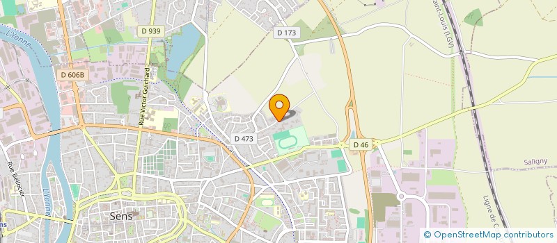 localisation de l'entreprise ASS PARENTS AMIS ENFANTS INADAP SENONAIS à SENS