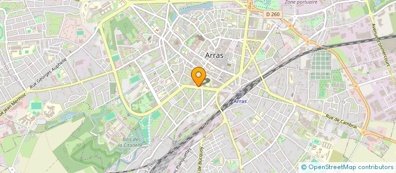 localisation de l'entreprise ASS PARENTS BULLETIN LIAISON à ARRAS