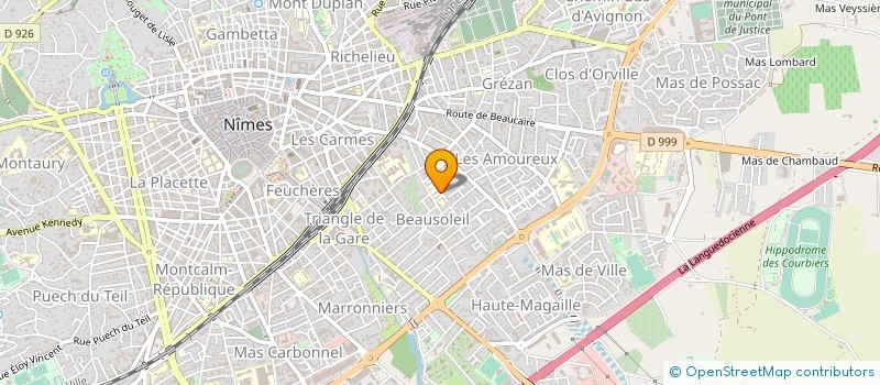 localisation de l'entreprise ASS PARENTS D ELEVES à NIMES