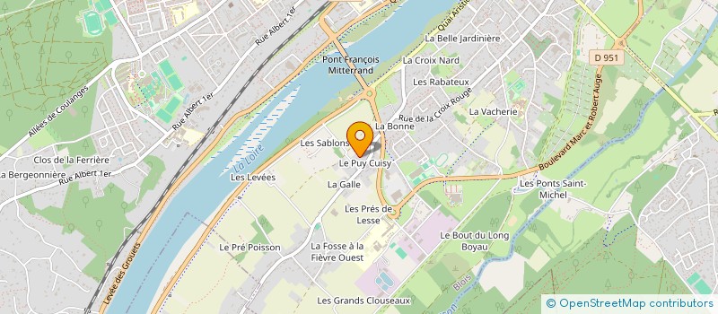 localisation de l'entreprise ASS PARENTS D ELEVES à BLOIS