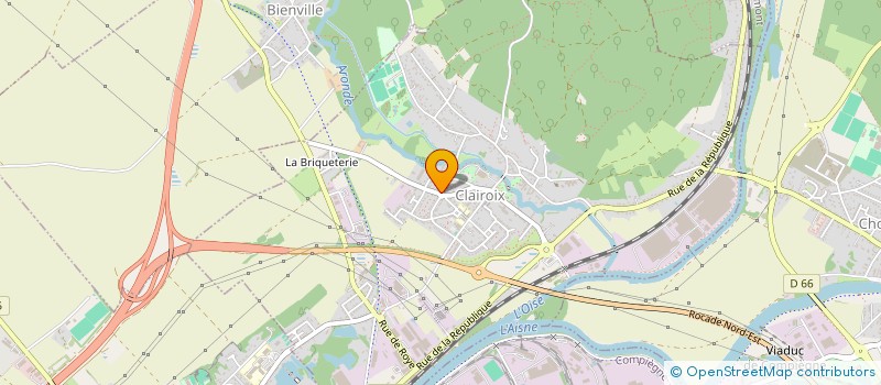 localisation de l'entreprise ASS PARENTS D ELEVES  CLAIROIX