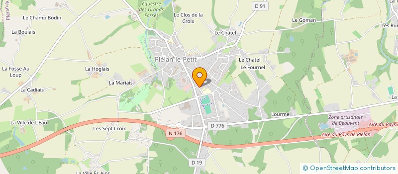 localisation de l'entreprise ASS PARENTS D'ELEVES COLE ST PIERRE  PLELAN-LE-PETIT