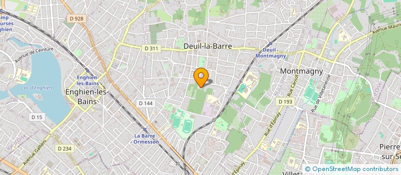 localisation de l'entreprise ASS PARENTS D ELEVES DE L ENS PUB DEUIL à DEUIL LA BARRE
