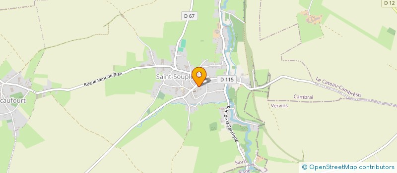 localisation de l'entreprise ASS PARENTS D ELEVES DE ST SOUPLET à SAINT-SOUPLET