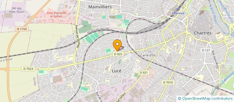 localisation de l'entreprise ASS PARENTS D ELEVES ECOLE JEAN JAURES à LUCE