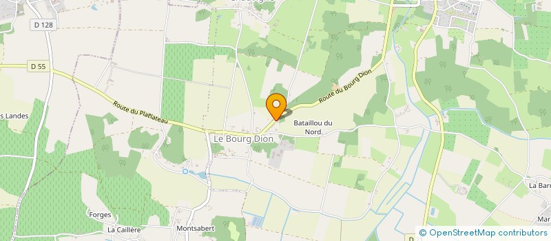 localisation de l'entreprise ASS PARENTS D ELEVES ECOLE PUBLIQUE  LES BOIS D'ANJOU