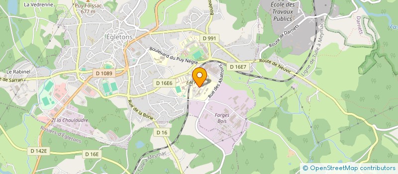 localisation de l'entreprise ASS PARENTS D ELEVES ECOLE SOUDEILLES à SOUDEILLES