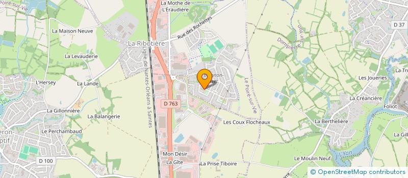 localisation de l'entreprise ASS PARENTS D ELEVES ECOLES PUB DU POIRE à LE POIRE-SUR-VIE