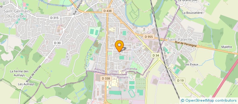 localisation de l'entreprise ASS PARENTS D'ELEVES FCPE à ALENCON