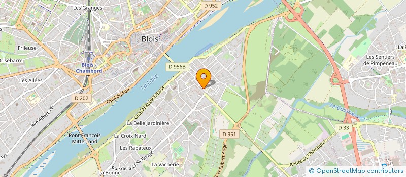 localisation de l'entreprise ASS PARENTS D ELEVES RONCERAIE à BLOIS