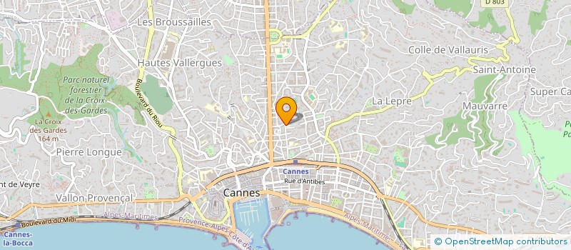 localisation de l'entreprise ASS.PARENTS D'ELEVES SAINT JOSEPH à CANNES