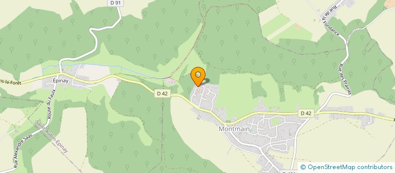 localisation de l'entreprise ASS PARENTS D'ELEVES SIVOM à MONTMAIN