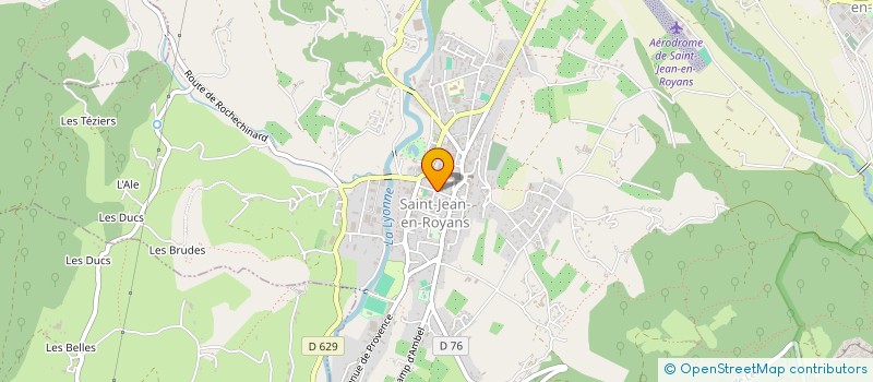 localisation de l'entreprise ASS PARENTS D'ELEVES ST THOMAS EN ROYANS à SAINT-THOMAS-EN-ROYANS