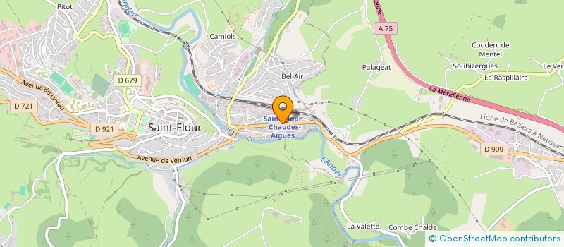localisation de l'entreprise ASS PARENTS ECOLES PUBLIQUES à SAINT-FLOUR