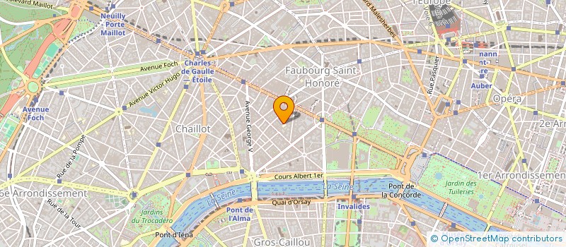 localisation de l'entreprise ASS PARENTS ELEV & AMIS RUE ROBERT ESTIE  PARIS