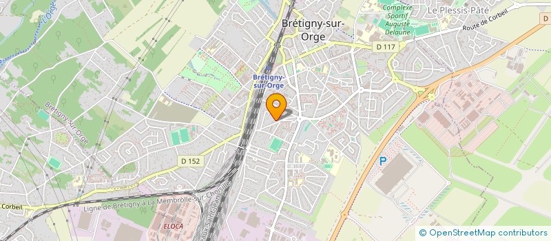 localisation de l'entreprise ASS PARENTS ELEV ENSEIGN LIBRE ESSONNE  BRETIGNY-SUR-ORGE