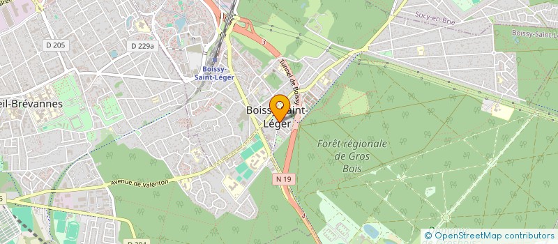 localisation de l'entreprise ASS PARENTS ELEV ETS SCOLAIRES LIMEIL à BOISSY-SAINT-LEGER