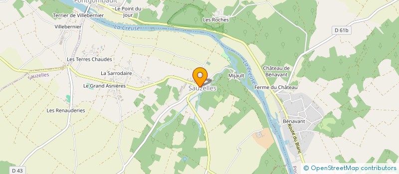 localisation de l'entreprise ASS PARENTS ELEV RPI MERIGNY-SAUZELLES..... à SAUZELLES