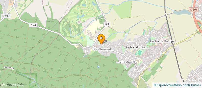 localisation de l'entreprise ASS PARENTS ELEVE INDEPENDANT ECOLE  BOUFFEMONT