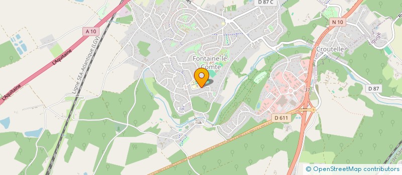 localisation de l'entreprise ASS PARENTS ELEVES à FONTAINE-LE-COMTE