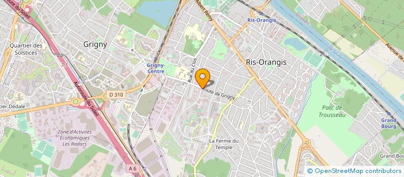localisation de l'entreprise ASS PARENTS ELEVES AMIS CONSERV MUNICIP à RIS-ORANGIS