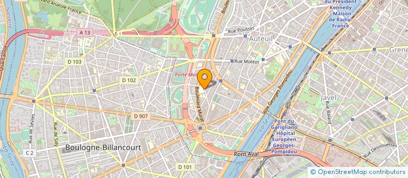 localisation de l'entreprise ASS PARENTS ELEVES AUMONERIE CATHOL  PARIS