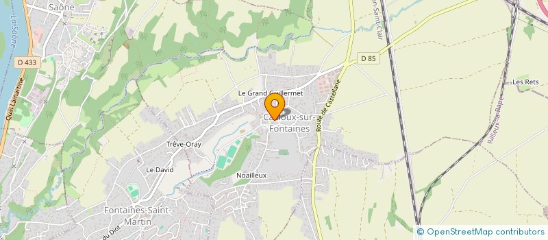 localisation de l'entreprise ASS PARENTS ELEVES CAILLOUX FONTAINES à CAILLOUX-SUR-FONTAINES