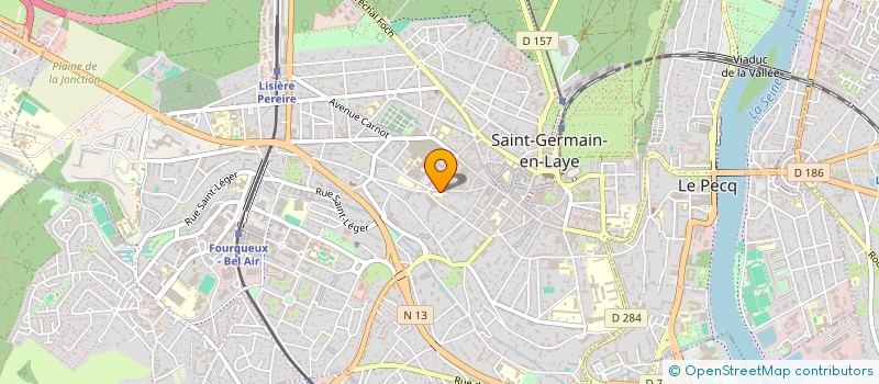 localisation de l'entreprise ASS PARENTS ELEVES COL ST AUGUSTIN  SAINT-GERMAIN-EN-LAYE