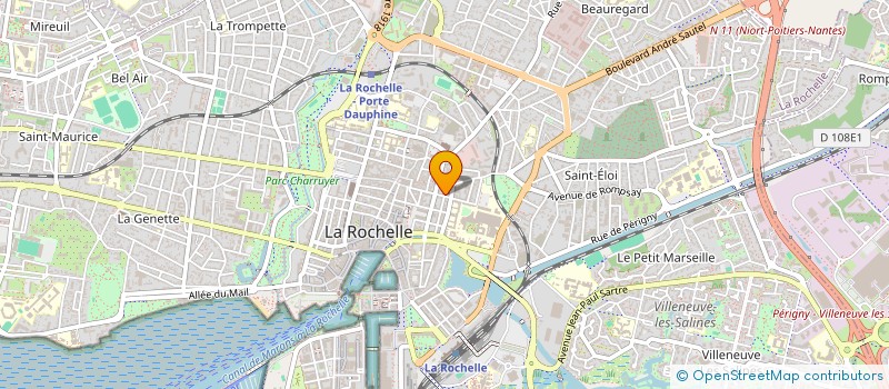 localisation de l'entreprise ASS PARENTS ELEVES CONSERVATOIRE à LA ROCHELLE
