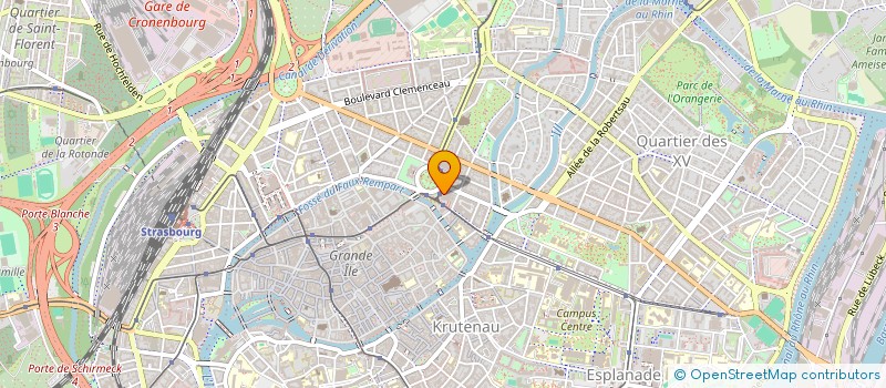 localisation de l'entreprise ASS PARENTS ELEVES CONSERVATOIRE STRASB à STRASBOURG