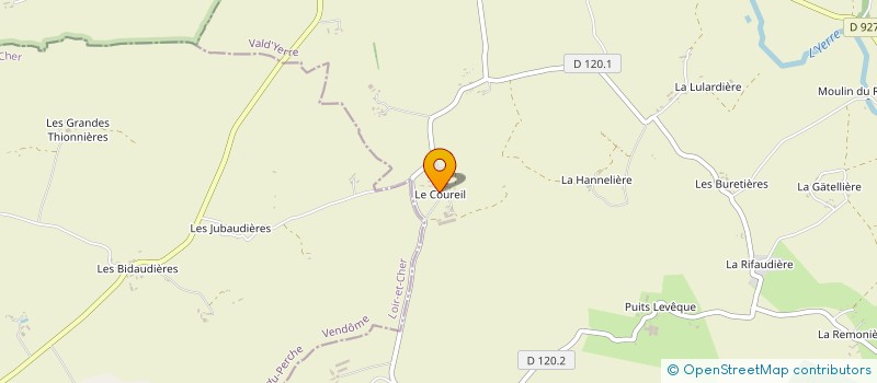 localisation de l'entreprise ASS PARENTS ELEVES COURTENPIERRE à VALD'YERRE