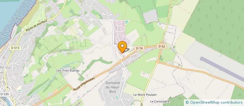 localisation de l'entreprise ASS PARENTS ELEVES DE L'ENSEIGNEMENT LIBRE à TROUVILLE-SUR-MER