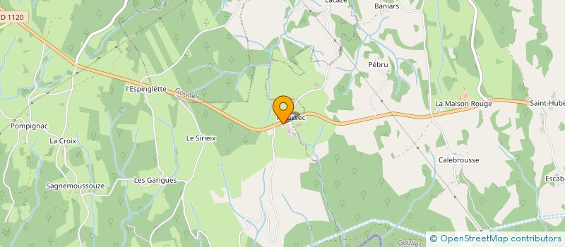 localisation de l'entreprise ASS PARENTS ELEVES DU RPI MERCOEUR CAMPS  MERCOEUR