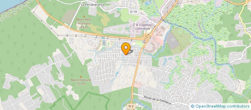 localisation de l'entreprise ASS PARENTS ELEVES ECOLE BALATA ABRIBA  MATOURY