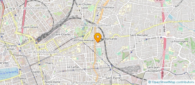 localisation de l'entreprise ASS PARENTS ELEVES ECOLE CHEVREUL à MARSEILLE