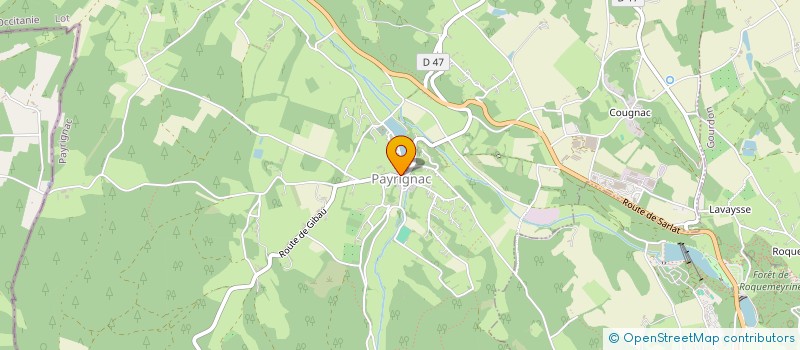 localisation de l'entreprise ASS PARENTS ELEVES ECOLE DE PAYRIGNAC  PAYRIGNAC