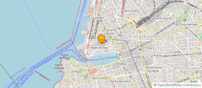 localisation de l'entreprise ASS PARENTS ELEVES ECOLE DES MOULINS à MARSEILLE