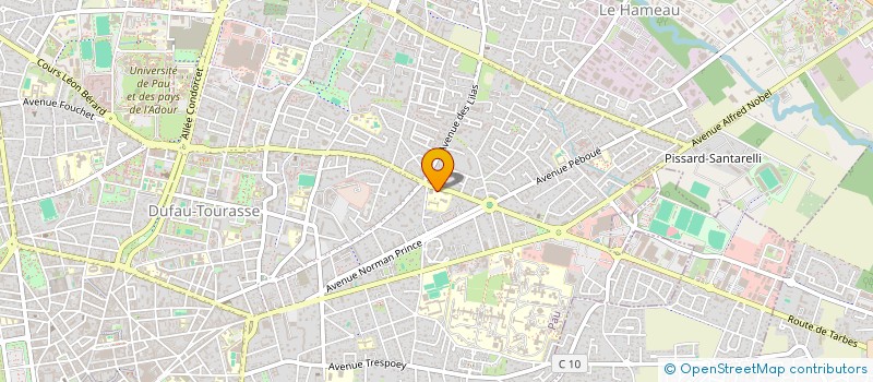 localisation de l'entreprise ASS PARENTS ELEVES ECOLE LAPUYADE à PAU