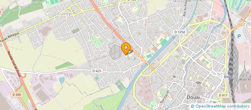 localisation de l'entreprise ASS PARENTS ELEVES ECOLE LEONIE MAIAUX à DOUAI