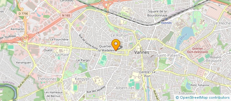 localisation de l'entreprise ASS PARENTS ELEVES ECOLE NICOLAZIC à VANNES