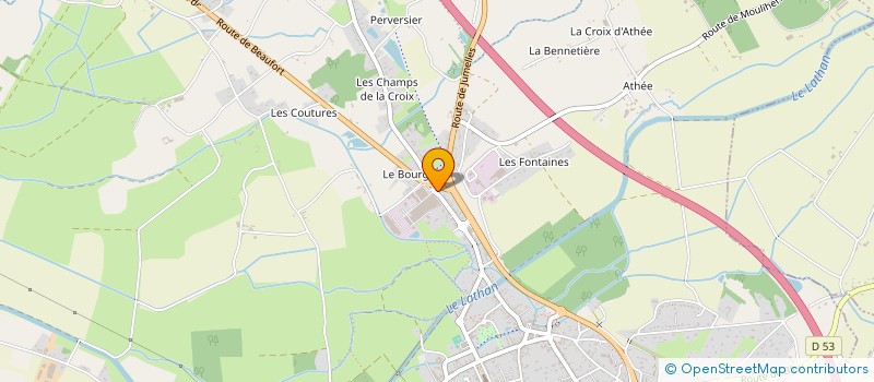 localisation de l'entreprise ASS PARENTS ELEVES ECOLE PUBLIQ JUMELLES à LONGUE-JUMELLES