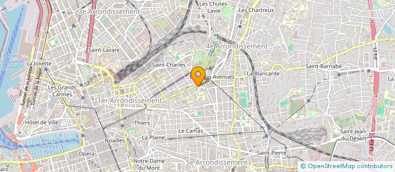 localisation de l'entreprise ASS PARENTS ELEVES ECOLE ST JOSEPH DE LA MADELEINE à MARSEILLE