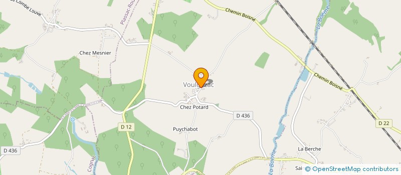 localisation de l'entreprise ASS PARENTS ELEVES ECOLES MATERNELLE ET PRIMAIRE DE BLANZAC  COTEAUX-DU-BLANZACAIS